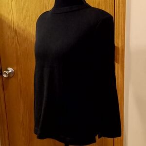 St John collection NWT black knit top marie gray